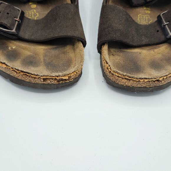 Birkenstock Arizona Size 40 Dark Brown - Picture 2 of 6